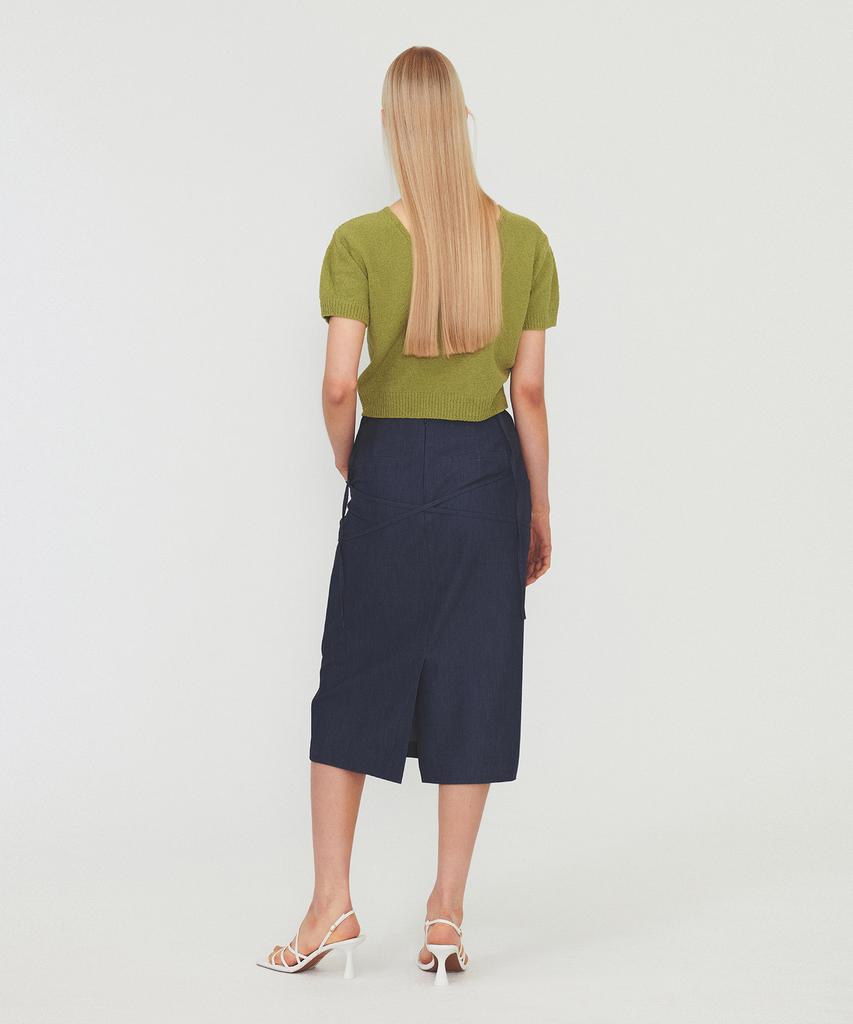 Daiaegeuneol Two Way Boucle Knit (Lime)