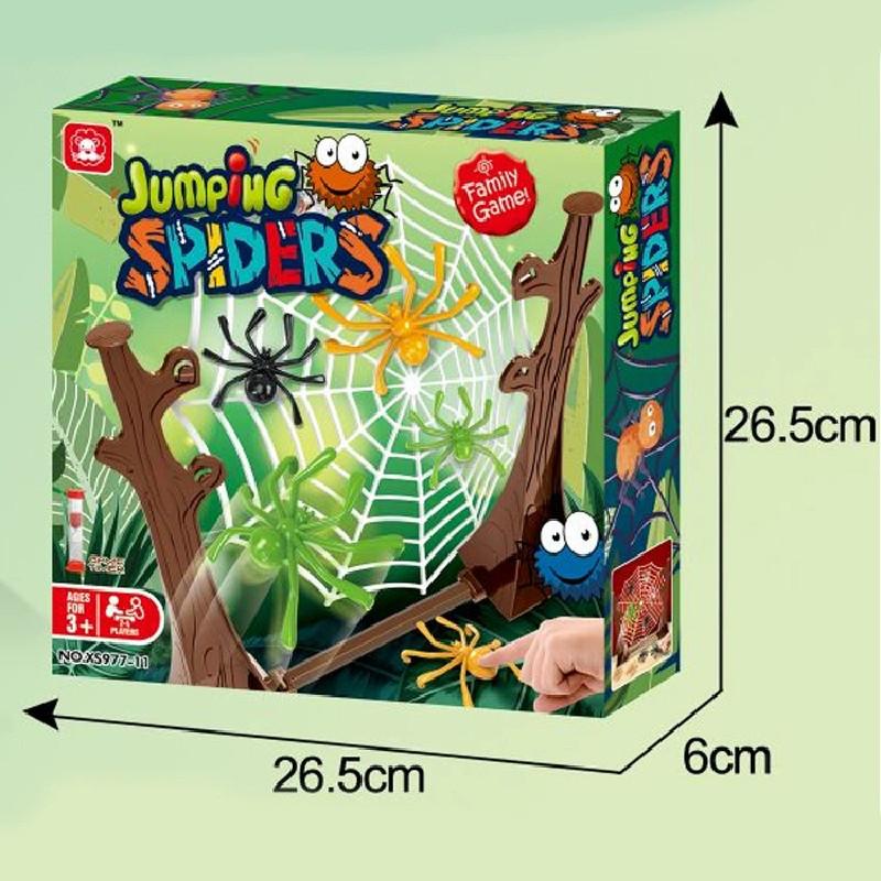 Interactive Bounce Spiders Game For Children Indoor Engagement And Sensory Play