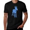 Baby Donkey in Blue TShirt Work Wear Lightweight Tee