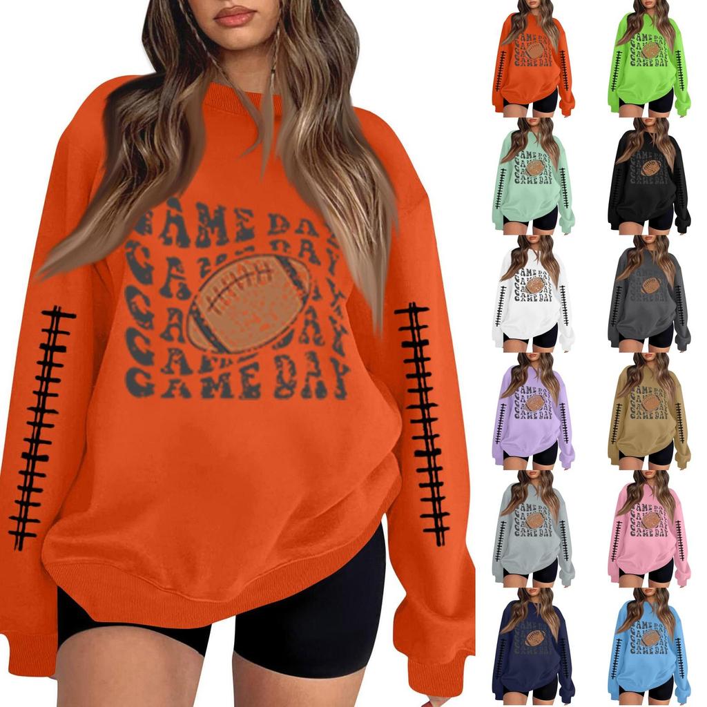 Unisex Lightweight Long Sleeve Neck Pullover Sweatshirt with Trendy Print for Men and Women