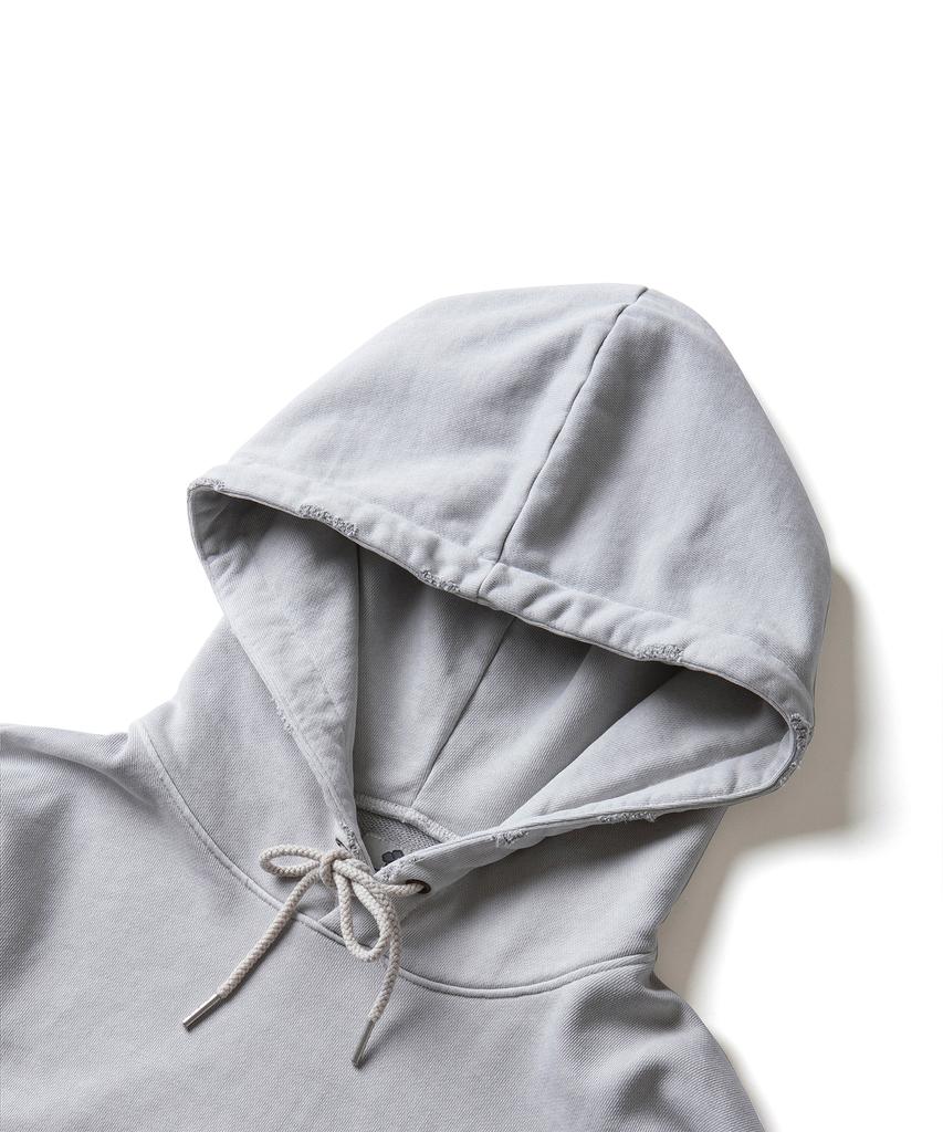 Vtg Crop Hoodie (Grey)