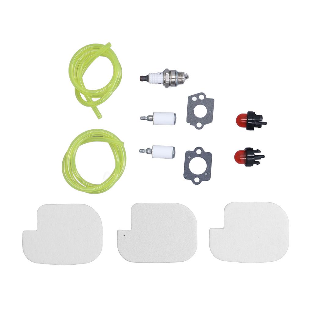 530057925 Air Filter Spark Plug Fuel Line Primer Bulb Replacement Kit for Poulan Gas Chainsaw