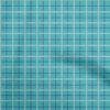 Cotton Cambric Dusty Teal Green Fabric Check Plaid Dress Material Fabric Print Fabric By The Yard 42 Inch