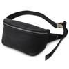 Borsa a tracolla grande da uomo, marsupio in liscio pellame Saffiano, borsa, capacità, donne, nero,