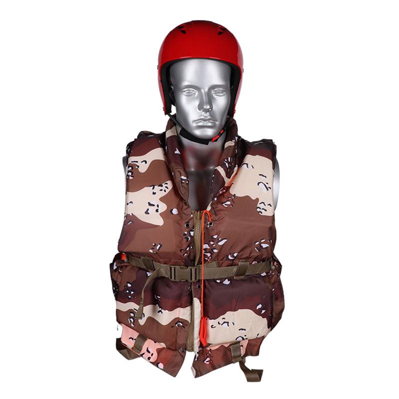 Adult High Buoyancy Oxford Cloth Life Jacket for Water Rescue and Swimming