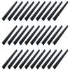 30lots Outdoor Privacy Fence Clamps Heavy Type Privacy Screens Fasteners for Garden Rail Panel Anti Corrosion Fasteners