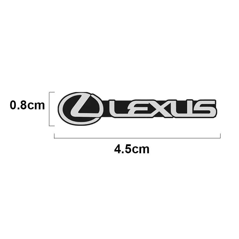 4 Bucăți Embleme Autocolante Insigne 3D din Aluminiu pentru Boxe Stereo Audio Mașină Pentru Lexus ES300 RX330 RX300 GS300 IS250 IS200 CT200h IS300 NX RX