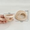 Betta Fish Floating Cave Safe Fish Shrimp Hideout Shelter Hammock Detachable Feeding Ring for Aquarium