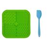 Silicone Pet Suction Cup Slow Feeder Mat & Bowl