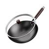 WanTing Forged Cast Iron Wok 32cm