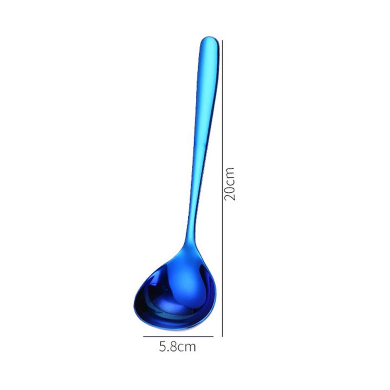 Linguriță de supă din oțel inoxidabil pentru bucătărie de acasă Linguriță de sos de gătit
