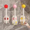 4Pcs Self Adhesive Wall Hooks Strong Load-bearing Creative Shape Easy To Install Punch Free Wall Mounted Clothes Key Towel Hangers