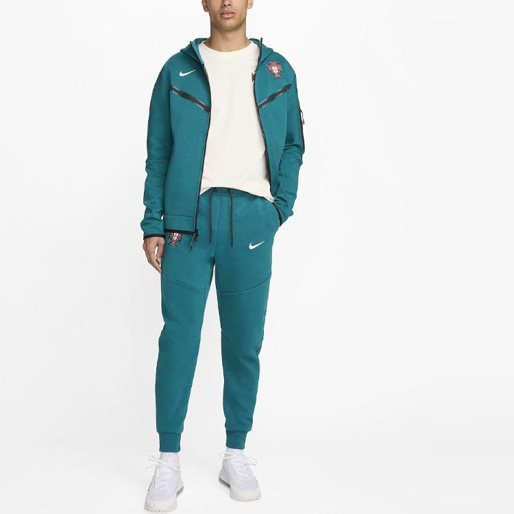 Nike Portugal Tech Fleece Knitted Sweatpants Men's Cyan FJ8286-381