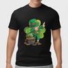 Funny St Patricks Day Leprechaun Dabbing Pot of Gold T Shirt Lucky Irish Tee