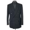 Jaren 80-90 Vintage Raglux dubbelknops jasje S-M zwart(GEBRUIKT)
