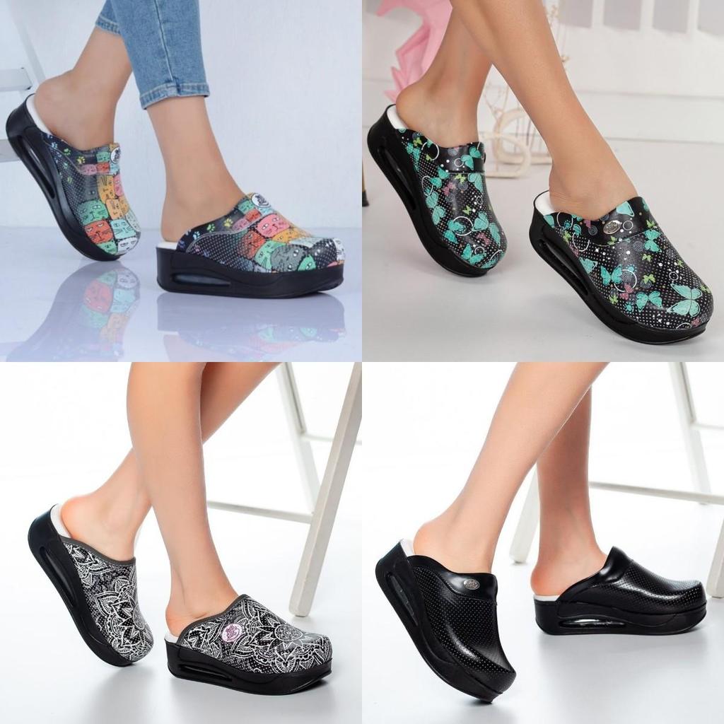 Women Medical Clogs Sabo Hospital Shoes Non-Slip Slipper Nurse Doctor Midwife Surgical Sandals