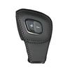 Leather Car Gear Shift Knob Cover Interior Gear Collars Gear Cover Sticker Accessories For Ford Everest Ranger 2020-2024 LHD