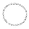 11mm Vierkante Zirkonia Rock Candy Diamant Cubaanse Ketting Sieraden