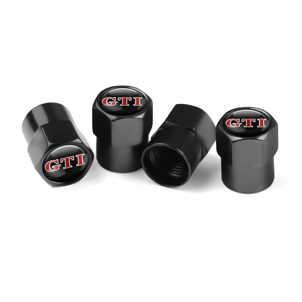 MPSGW1 4PCS Car Badge Wheel Tires Valve Caps Metal Tyre Dust Cover For VW Golf Motion Touran Rline TDI R32 MK4 GTI Tiguan Jetta Sagitar