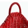 Storage Basket Breathable Minimalist Design Plastic Hanging Woven Rattan Basket for Home
