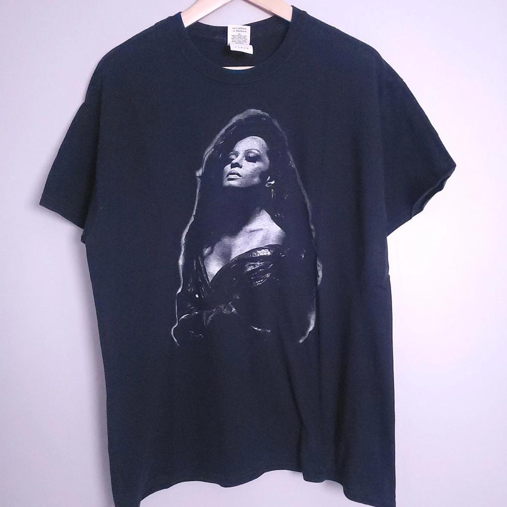 Rare! Portrait Chaud de la Chanteuse Diana Ross Noir S à 5XL T-shirt TV317