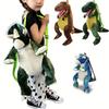 Zaino T-Rex Peluche Per Bambini Borsa Dinosauro Per Bambini Con Spallacci Regolabili & Cerniera Accessori Costume Dinosauro Per Bambini e Bambine