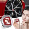4Pcs 60mm Badge Emblem Car Wheel Center Cap Logo Hub Cover for Fiat Abbas 500 500L 500X 124 Aegea MobiPanda Tipo Sedici Centoventi Fiorino Qubo Toro