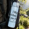 1PC I Might Be Laid Back Quote 750ml Color Plastic Sports Water Bottle Leakproof Flip Straw Lid Suitable for Sports Office Home Use