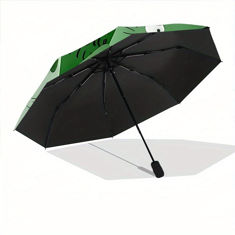 1pc Cat Pattern Automatic Open/close Umbrella, 8-Rib sturdy structure, Portable Travel Umbrella, Parties, Everyday Use, Outdoor Accessory, A