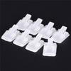 10Pcs Ring Show Plastic Frosted Jewelry Displays Holder Decoration Stand