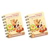 2Pcs Capybara Mini Spiral Notebooks A7 3.2 X 4.1 Inch Notebooks 80 Blank Pages Journal Portable Cute Memo Pads for School Kids Students Gifts