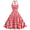 QICED Fashion Summer Spring Sleeveless V-Neck Casual Dresses