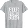 Alcohol Beer Smoke Grill Pork Barbeque Bourbon Bbq T Shirt