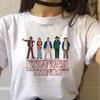Stranger Things T-shirt för Män och Kvinnor Rund Hals Kort Ärm Mjuk Andningsbar Bekväm Bomulls-T-shirt