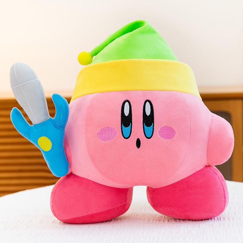 Cartoon Style Kirby Plush Toy With Pp Cotton Filling For Children And Giftgiving