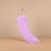 Women Girls Artificial Fur Fashion Pendant Handmade Multiple Colors Bag Decorations Key Rings Holders Creative Gift Accessories