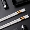 Cartoon White Imitation Ceramic Chopsticks