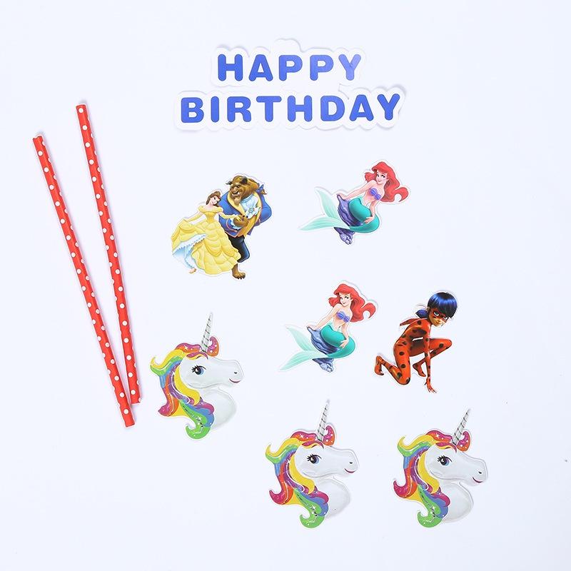 Vibrant Ladybug Girl Themed Party Set For Birthdays Disposable Plates And Cups