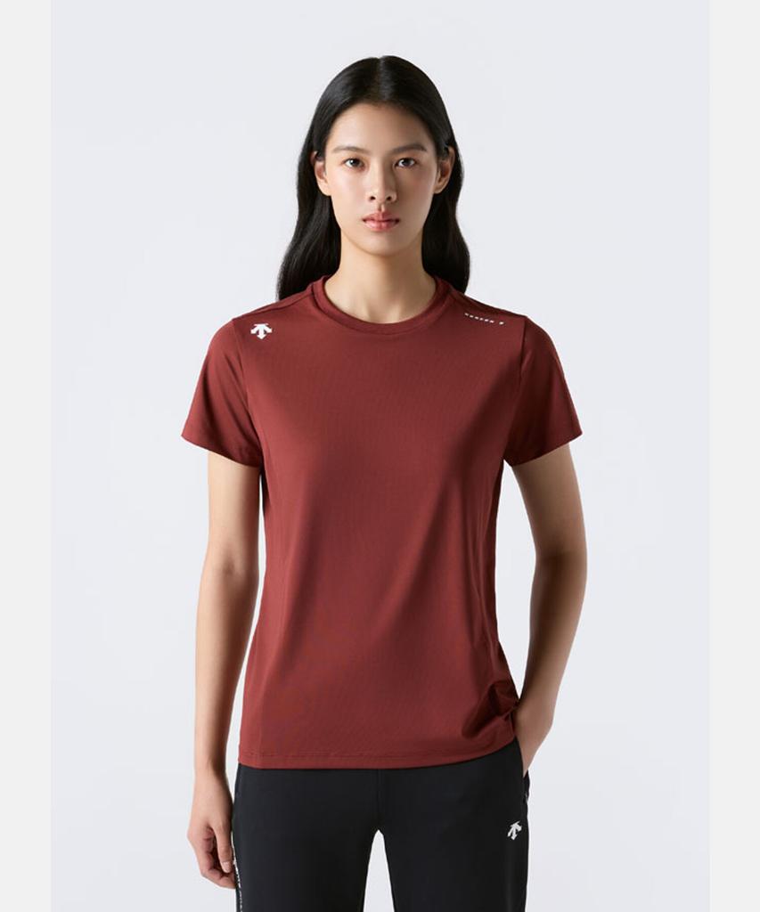 DESCENTE Training Short Sleeve T-Shirt Brick Sr323Tts70 (C Type)