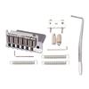 Electric Guitar Bridge Tremolo System Set with Whammy Bar for 6 String  Guitar Tailpiece Replacement Chrome