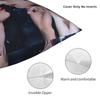 Pursuit of Jade Zhu Yu Square Pillow Case TV Drama Cushion Cover Funny Zipper Decorative Pillowcase for Sofa 40x40cm