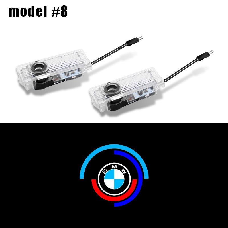 2Pcs LED Car Door Projector Welcome Ghost Shadow Light Bulbs Accessories For BMW F20 F30 G20 F31 F34 F10 G30 F11 X3 F25 X4 I3 M3 ckhp80