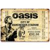 Vintage Rock Music Concert Metal Poster Sign - Art Painting Plaque - Ideal for Retro Pub Bar and Home Decoration
