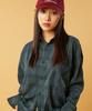 KOLEAT [Fleece-Lined] Oversized Anna Autumn/Winter Check Shirt [Green] Kcl.