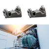 Universal Plastic Dishwasher Rack Fastener Fixing Clip MEG64438801 00611474 Dishwasher Replacement Parts Enduring