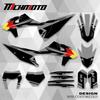 MCHMFG For KTM 125 250 350 450 500 525 SX SXF - EXC XCW - Motorcycle Graphics Decals Sticker Kit Background