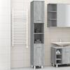Vidaxl Bathroom Cabinet, Sonoma Oak Grey, 30X30X179 Cm