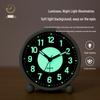 4.5-inch Luminous Silent Metal LED Alarm Clock - Student Bedside Table Clock