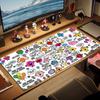 Herr. Herren Little Miss Große Größe Mauspads Großer Gaming-Tischkissen Rutschfest Laptop Tablet Großes Mauspads XXL Matte Mini-PC Spielmatte Mit Verriegeltem Rand