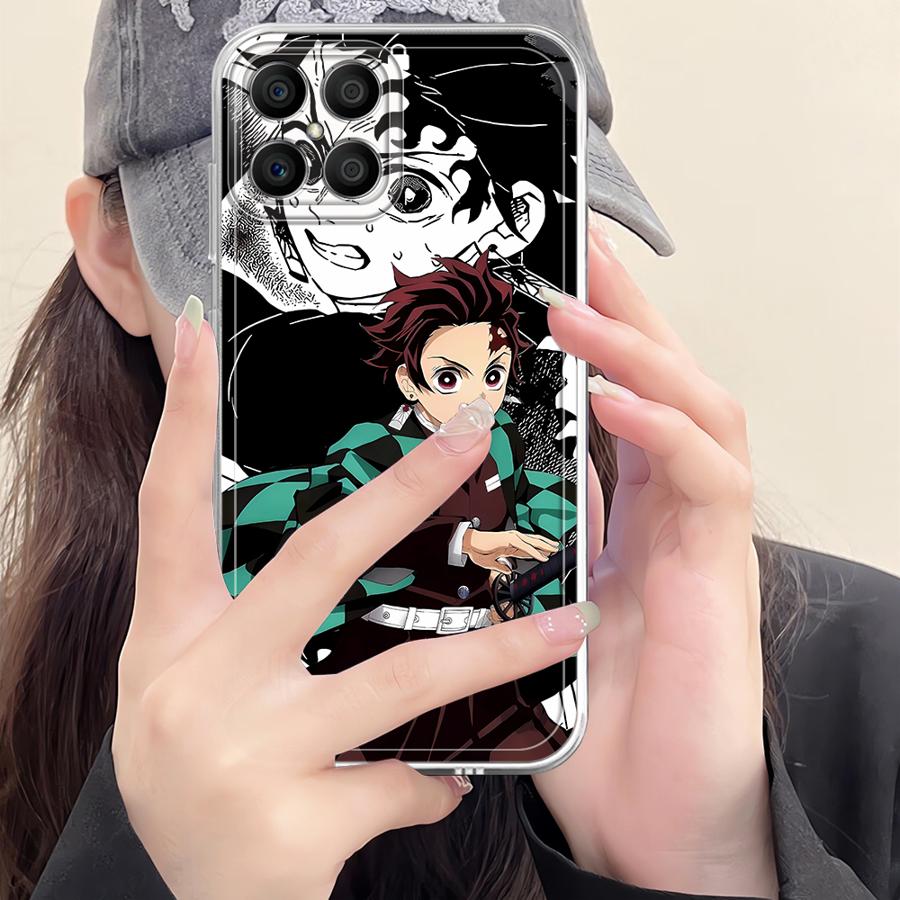 Case for Honor X8a X7b X8 X9a 90 Lite X9b X8b Soft Phone Cover D-Demon S-Slayer
